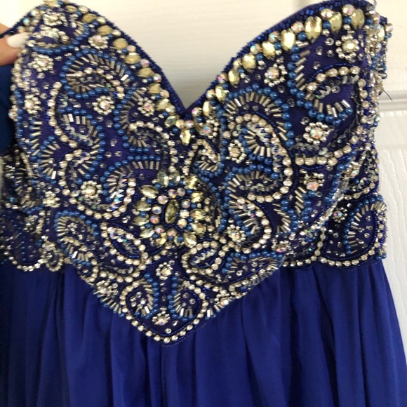 Sherri Hill floor length pageant/prom dress - Picture 3 of 4